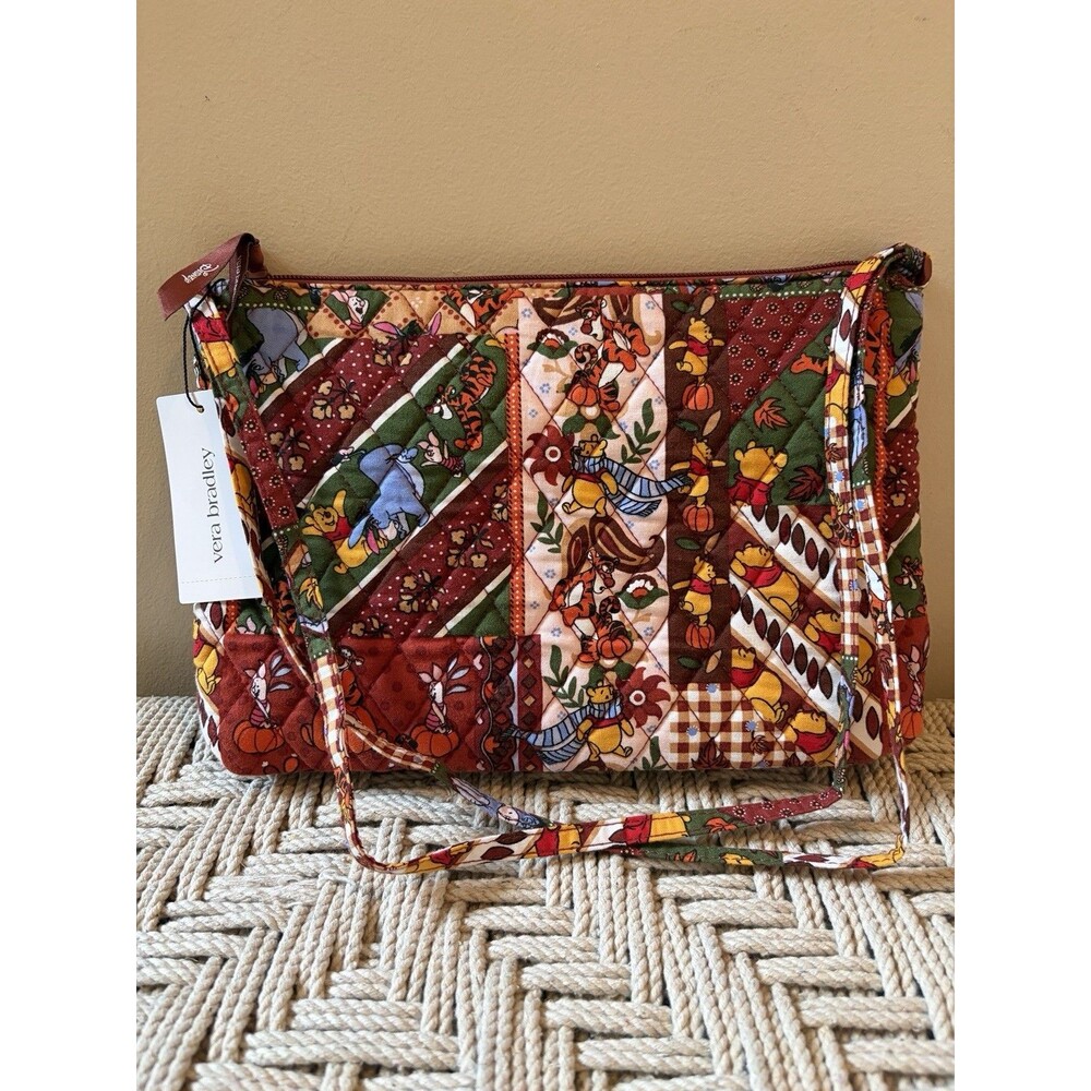 Vera Bradley Disney Winnie The Pooh Autumn Adventure Large Hipster bag crossbody